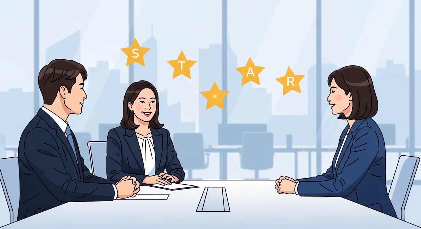 행동 면접 완벽 대비: STAR 기법으로 답변 구조화하기